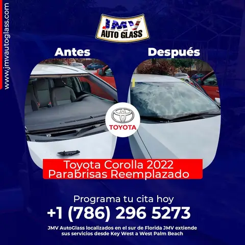 Parabrisas reemplazados
